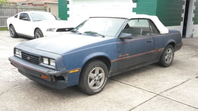 1987 Chevrolet Cavalier RS Convertible