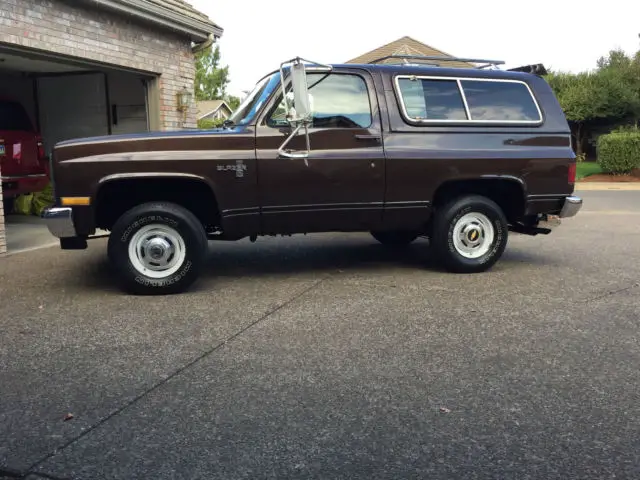 1987 Chevrolet Blazer K5,