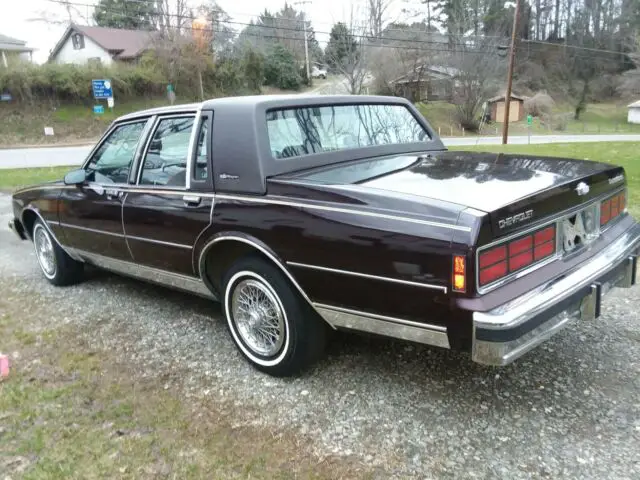 1987 CHEVROLET CAPRICE CLASSIC BROUGHAM LS 48,900 ORIG MILES ONE OWNER ...