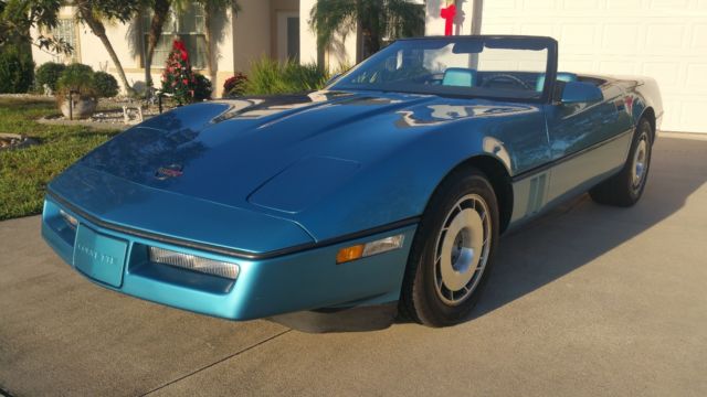 1987 Chevrolet Corvette Leather