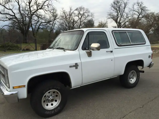 1987 Chevrolet Blazer silverado