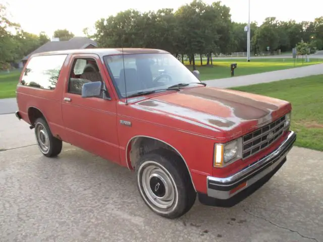 1987 Chevrolet Blazer S10 BLAZER