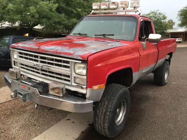 1987 Chevrolet C-10 Silverado 4x4 K10 V 10