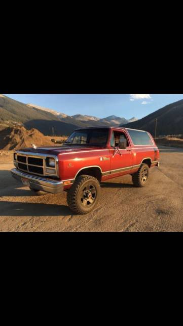 1993 Dodge Ramcharger W250 Cummins