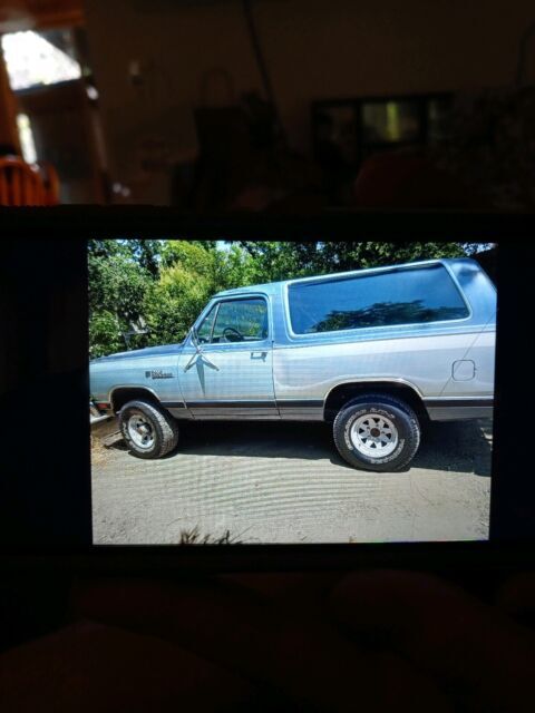 1987 Dodge Ramcharger AW-100