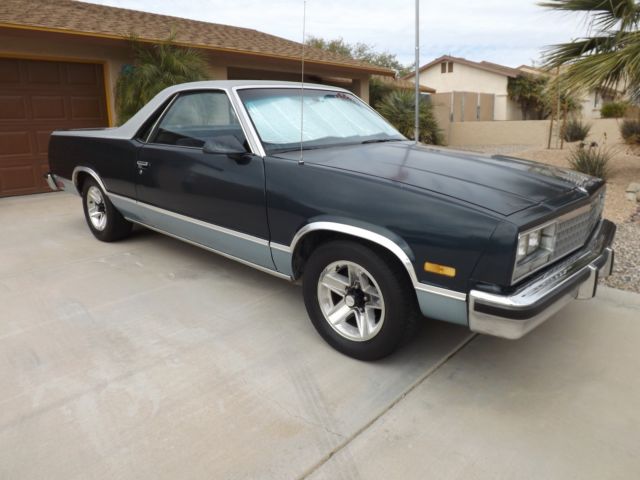 1987 Chevrolet El Camino 2 tone