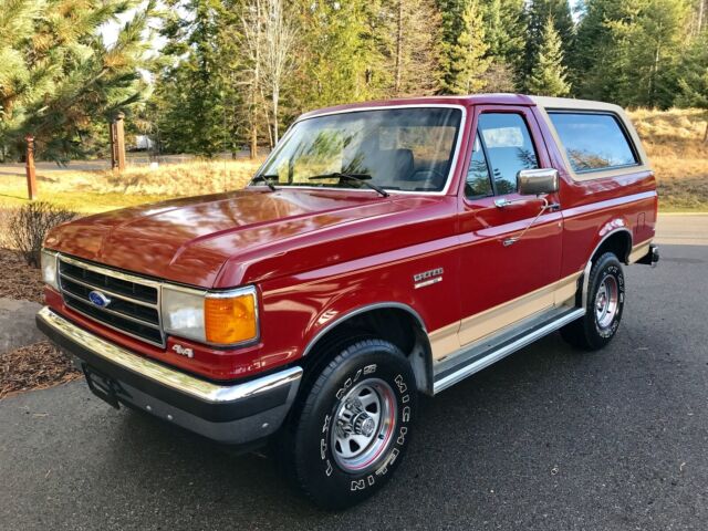 1987 Ford Bronco Eddie Bauer 4x4 2 Owner 100% Rust Free Survivor
