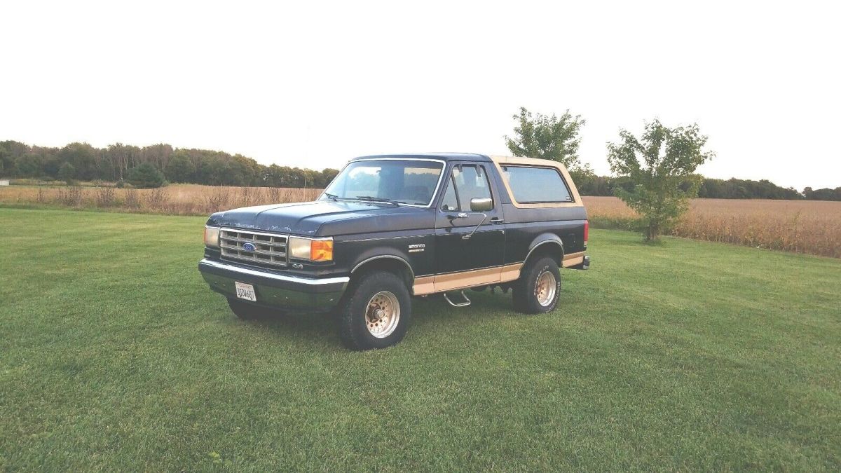 1987 Ford Bronco U100 Eddie bauer