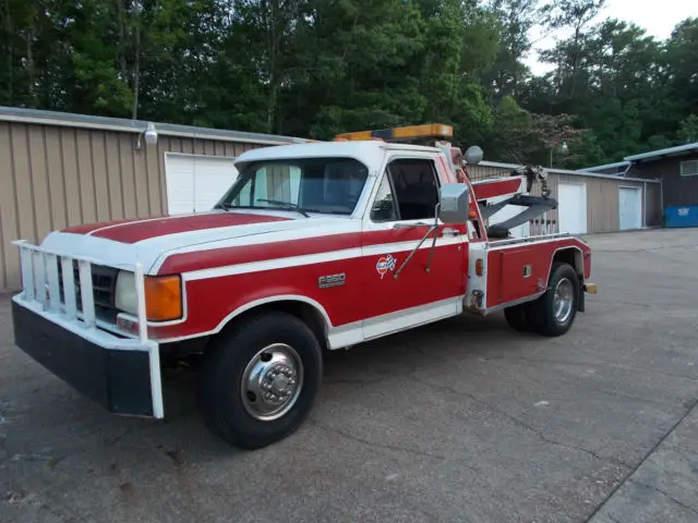 1987 Ford F 350 Wrecker Tow Truck Factorybuilt For Sale 4183