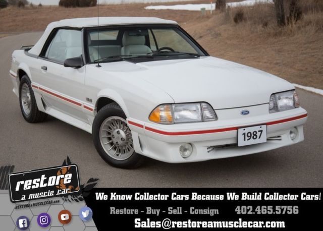 1987 Ford Mustang --