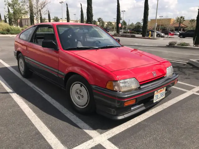 1987 Honda CRX dx/hf