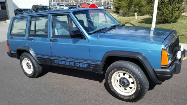 1987 Jeep Cherokee Chief Sport Utility 4-Door