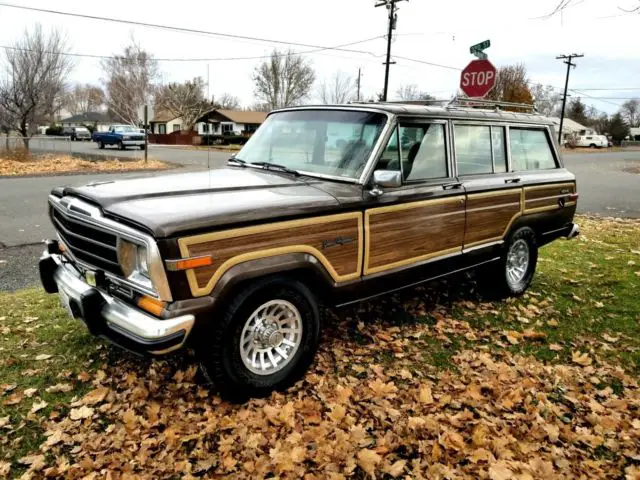 1987 Jeep Wagoneer jeep grand wagoneer