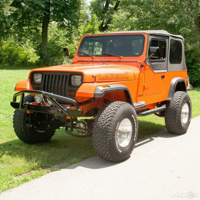 1987 Jeep Wrangler Laredo 4x4 42l I6 12v Manual 4wd For Sale