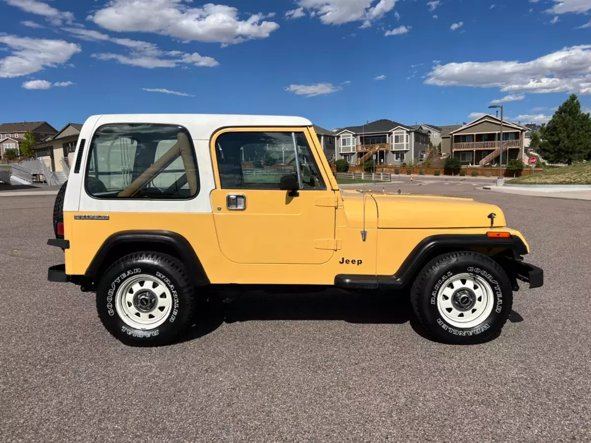 1987 Jeep Wrangler base model