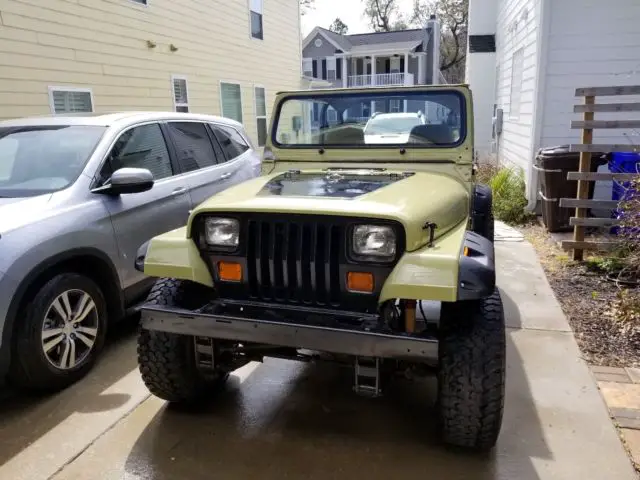 1987 Jeep Wrangler YJ