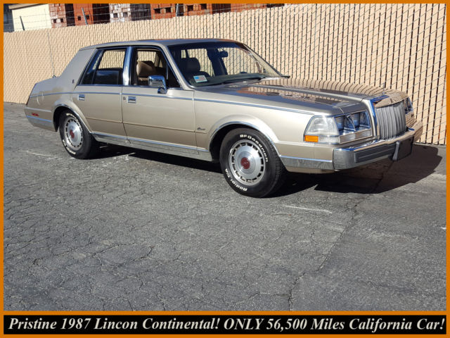 1987 Lincoln Continental COINTINENTAL