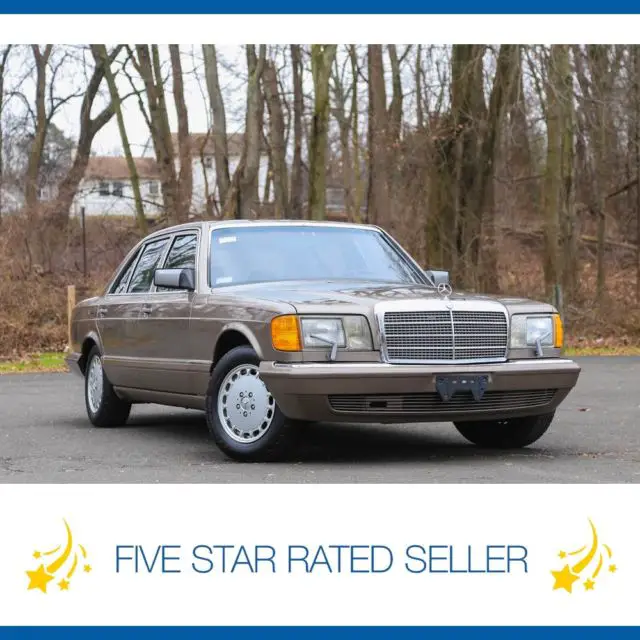 1987 Mercedes-Benz S-Class 560sel V8 Sedan Super Low 65K mi Rare Collectible