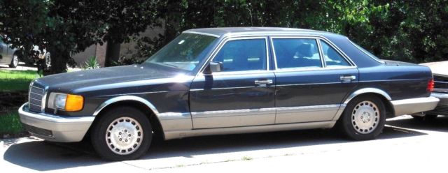 1987 Mercedes-Benz 500-Series S-Class Polished