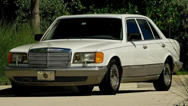 1987 Mercedes-Benz S-Class FACTORY LEATHER