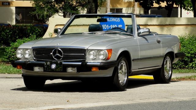 1987 Mercedes-Benz SL-Class ORIGINAL FACTORY LEATHER INTERIOR