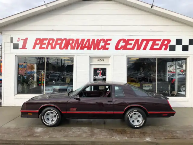 1987 Chevrolet Monte Carlo AeroCoupe SS