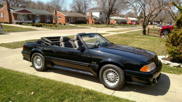 1987 Ford Mustang GT  Convertible