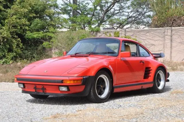 1987 Porsche 930 S Turbo Slantnose Coupe Turbo Carrera Coupe 2-Door