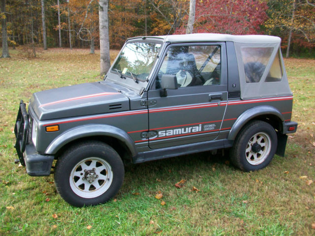 1987 Suzuki Samurai Special Edition