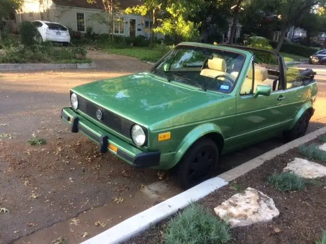 1987 Volkswagen Rabbit Karmann