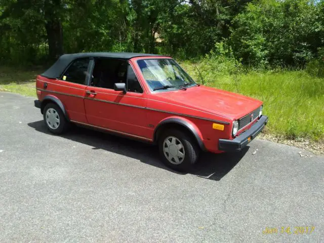 1987 Volkswagen Cabrio BASE