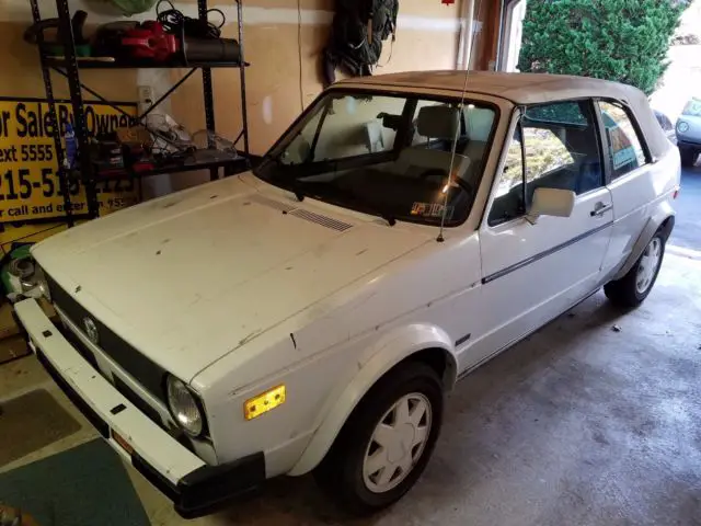 1987 Volkswagen Cabrio