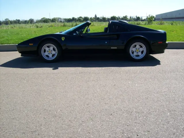 1988 Ferrari 328 Black on Black Leather