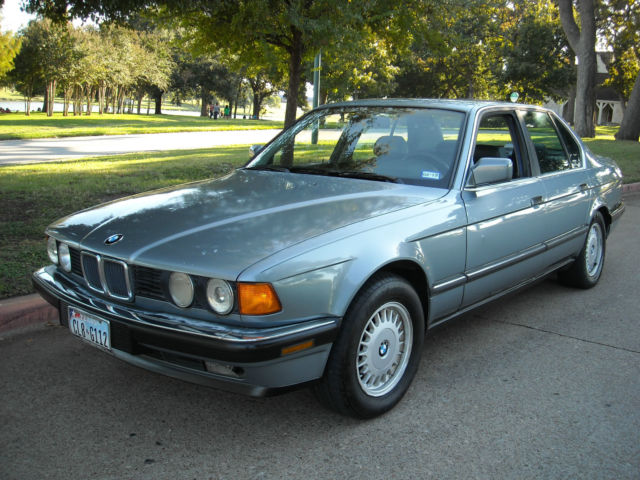 1988 BMW 7-Series Base Sedan 4-Door