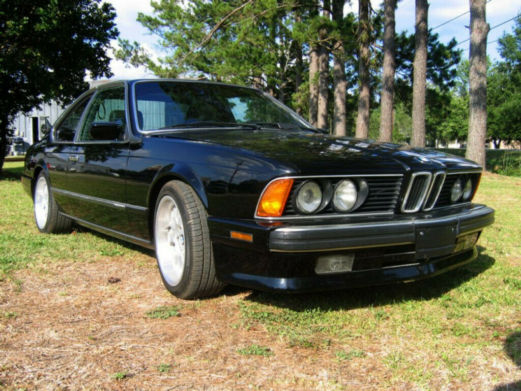 1988 BMW M6 black