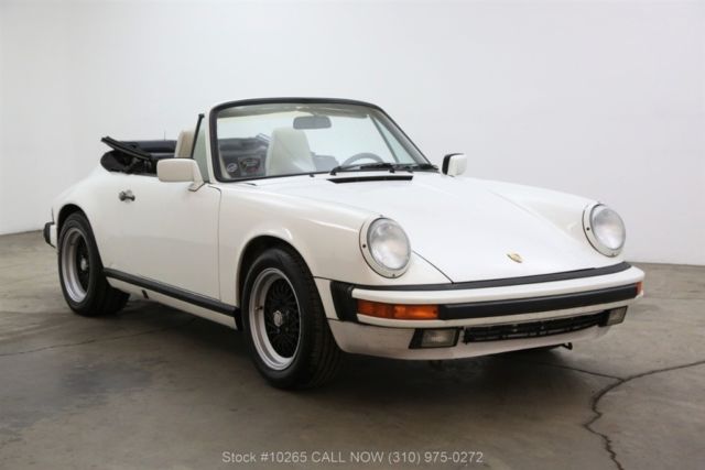 1988 Porsche Carrera Cabriolet