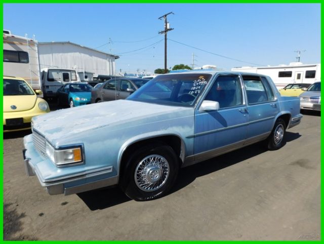 1988 Cadillac Fleetwood d'Elegance Sedan 4-Door