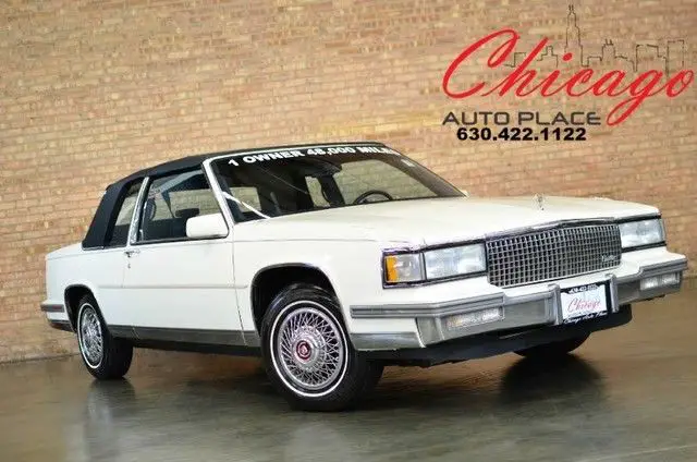 1988 Cadillac DeVille ONE OWNER EXTRA CLEAN