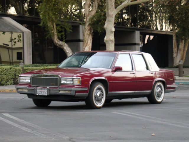 1988 Cadillac DeVille Prestige Package, Vogue Wheels/Tires