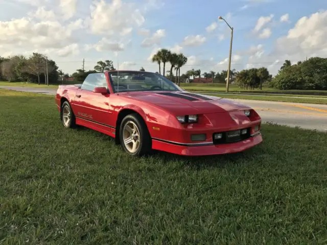 1988 Chevrolet Camaro Iroc Z28 Convertible