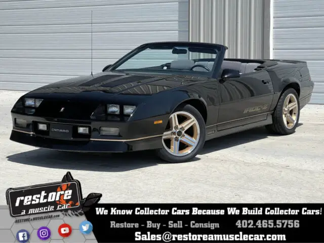 1988 Chevrolet Camaro IROC-Z28 Convertible, 305  5.0L, Auto, 24k Miles