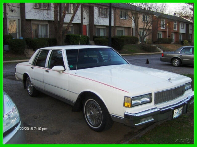 1988 Chevrolet Caprice Classic Brougham 119,000 Orig Miles Tons of New Parts!