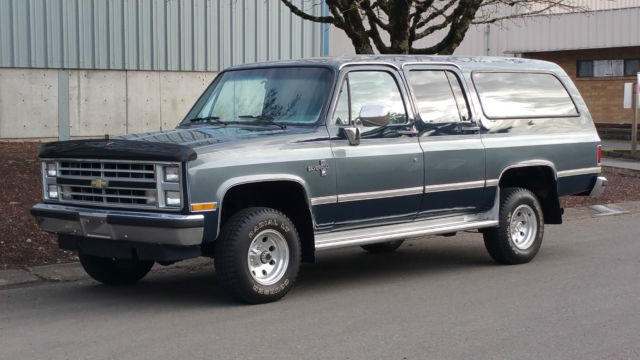 1988 Chevrolet Suburban SILVERADO