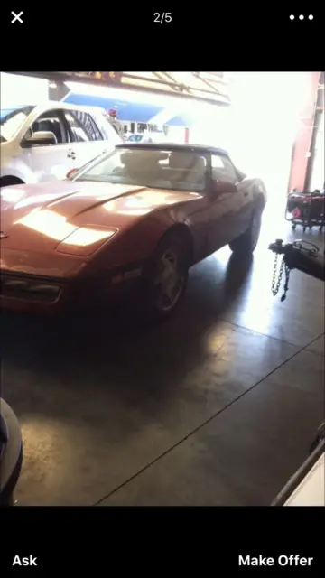 1988 Chevrolet Corvette Convertible