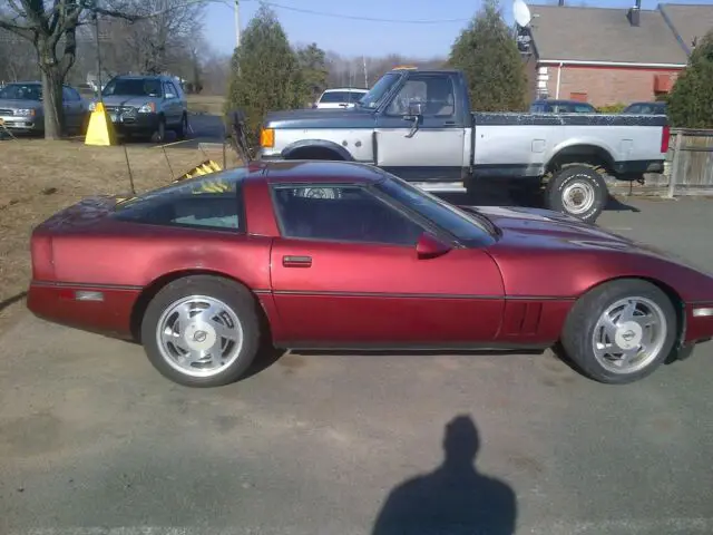 1988 Chevrolet Corvette Hard Top. Not plastic top.