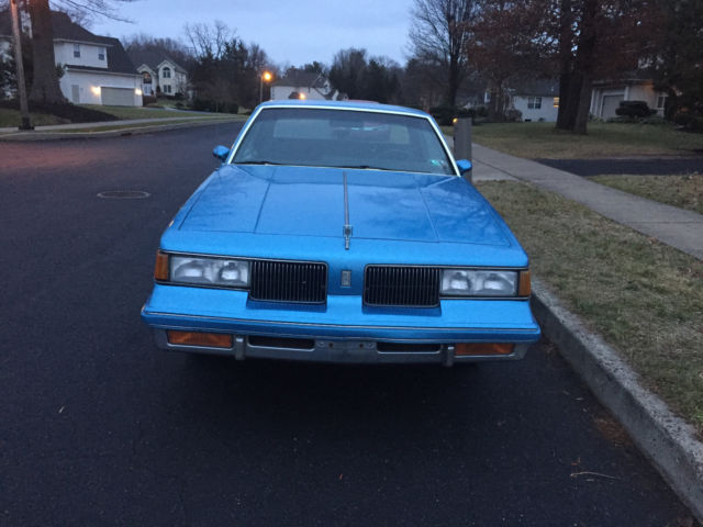 1988 Oldsmobile Cutlass BLUE