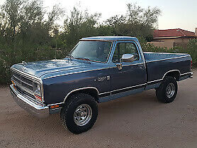 1988 Dodge Other Pickups Power Ram LE 150 4x4 SB Original Truck Solid