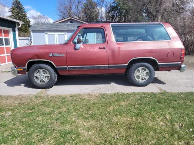 1988 Dodge Ramcharger AD-100