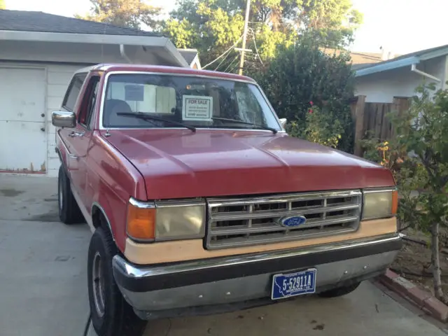 1988 Ford Bronco eddy baur