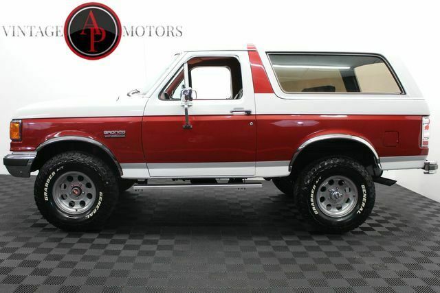 1988 Ford Bronco Brick Nose Removable Top